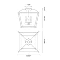 KUZCO LIGHTING INC, MANOR SEMI-FLUSH MOUNTS, SEMI FLUSH MOUNT LIGHT