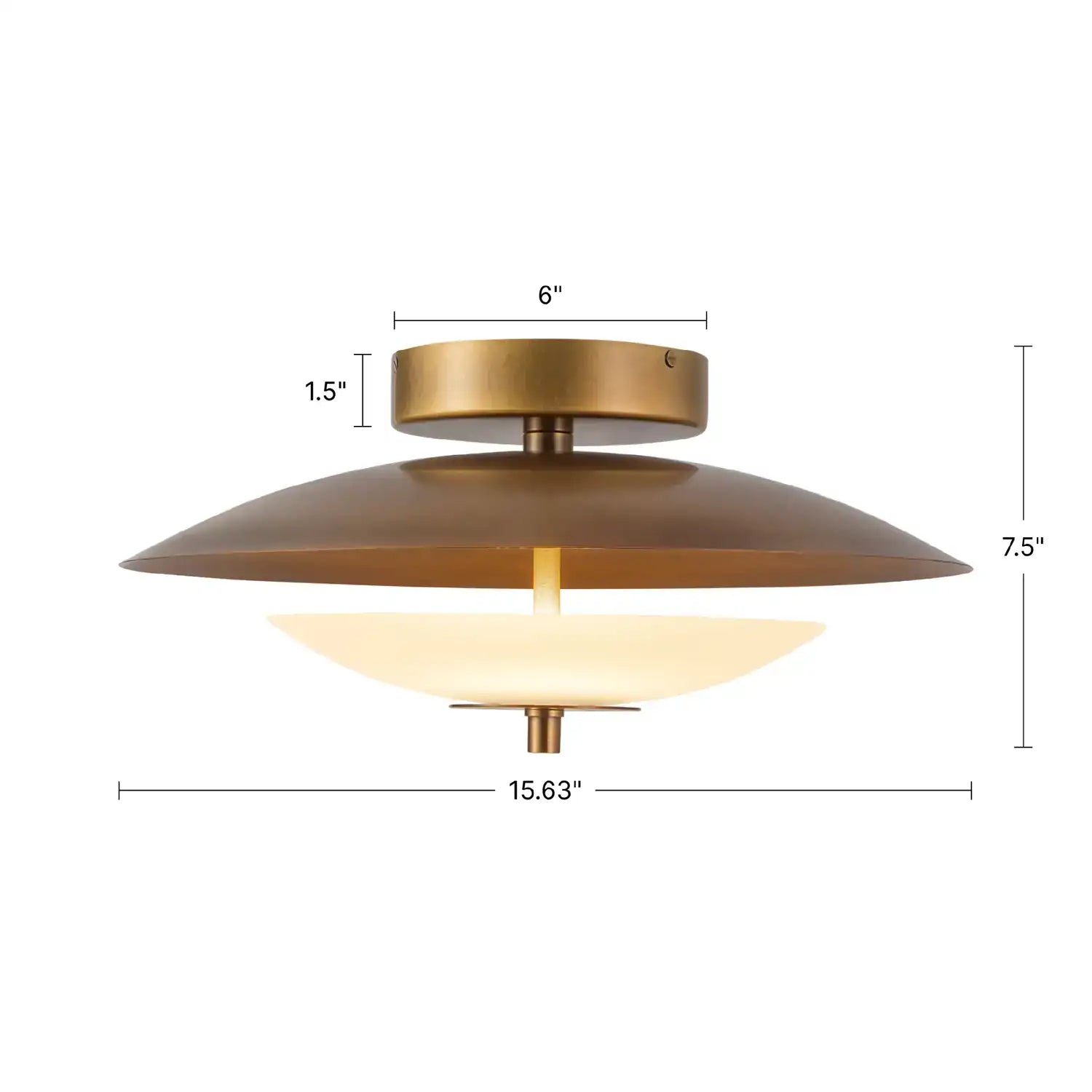 , PRESCOTT SEMI-FLUSH MOUNTS, SEMI FLUSH MOUNT LIGHT