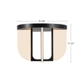 KUZCO LIGHTING INC, ANDERS SEMI-FLUSH MOUNTS, SEMI FLUSH MOUNT LIGHT