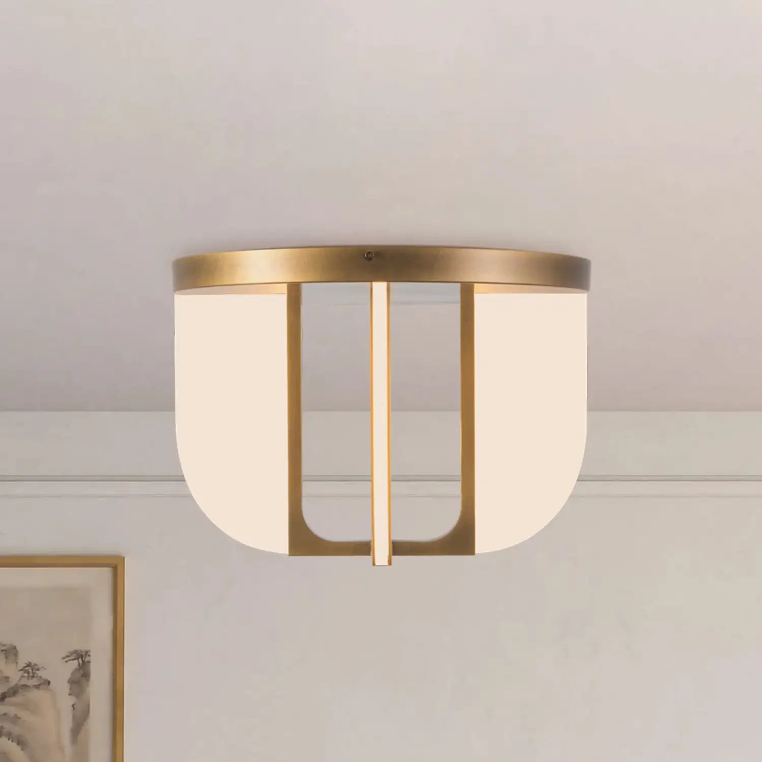 KUZCO LIGHTING INC, ANDERS SEMI-FLUSH MOUNTS, SEMI FLUSH MOUNT LIGHT