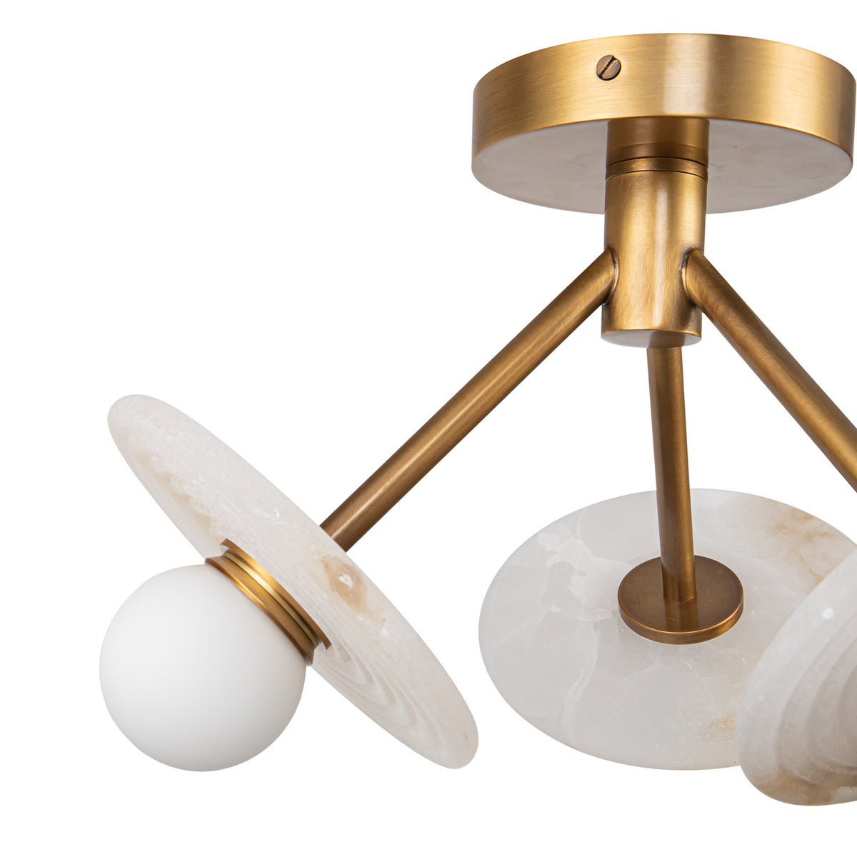 ALORA, DAHLIA SEMI-FLUSH MOUNTS, SEMI FLUSH MOUNT LIGHT