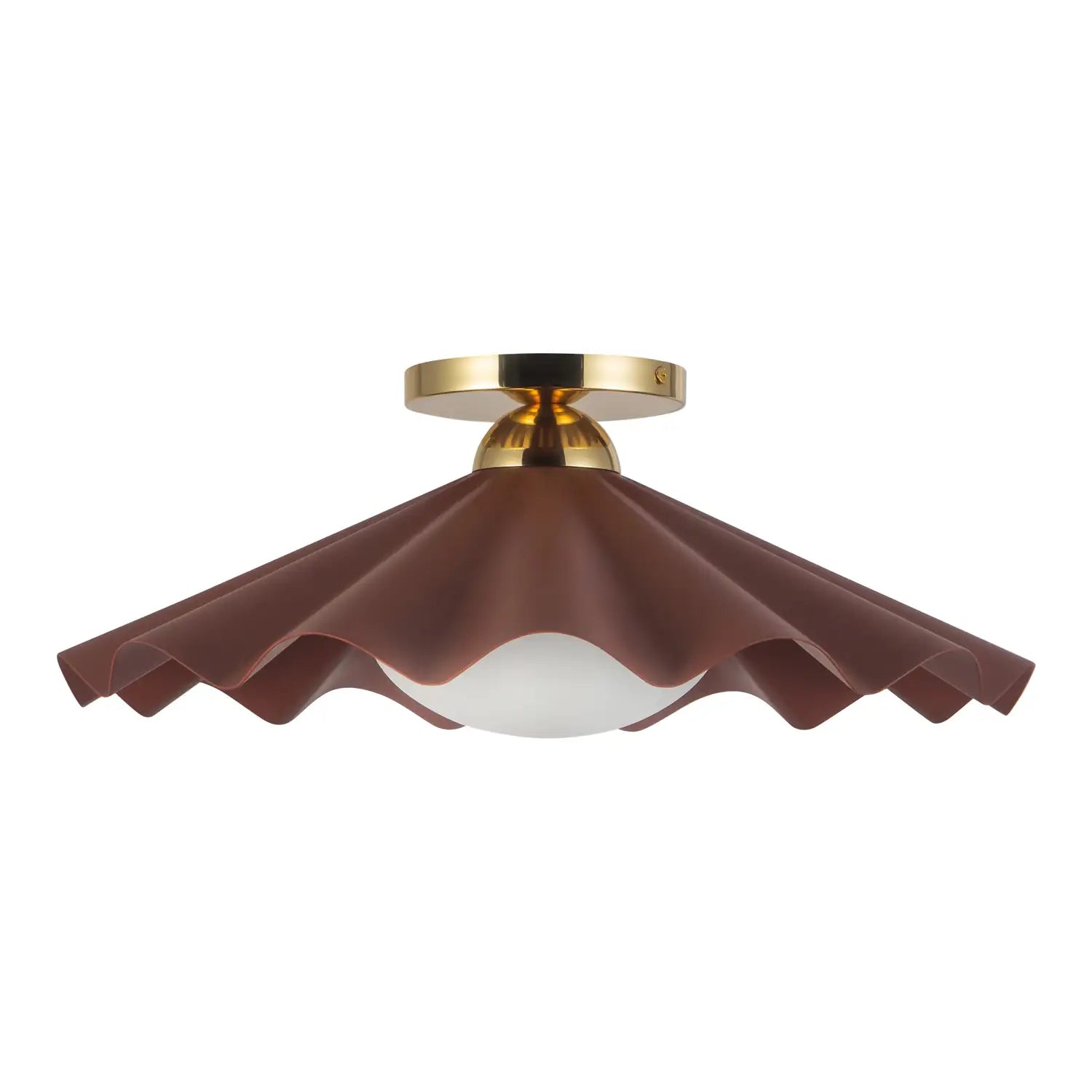 KUZCO LIGHTING INC, FURROW SEMI-FLUSH MOUNTS, SEMI FLUSH MOUNT LIGHT