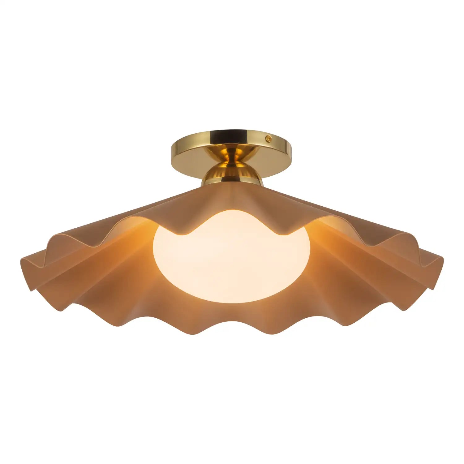 KUZCO LIGHTING INC, FURROW SEMI-FLUSH MOUNTS, SEMI FLUSH MOUNT LIGHT