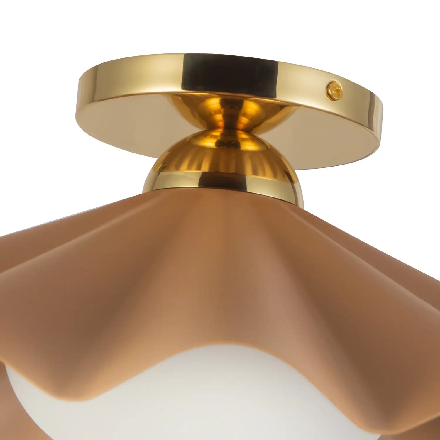 KUZCO LIGHTING INC, FURROW SEMI-FLUSH MOUNTS, SEMI FLUSH MOUNT LIGHT