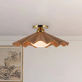 KUZCO LIGHTING INC, FURROW SEMI-FLUSH MOUNTS, SEMI FLUSH MOUNT LIGHT