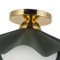 KUZCO LIGHTING INC, FURROW SEMI-FLUSH MOUNTS, SEMI FLUSH MOUNT LIGHT