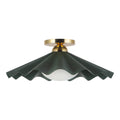 KUZCO LIGHTING INC, FURROW SEMI-FLUSH MOUNTS, SEMI FLUSH MOUNT LIGHT
