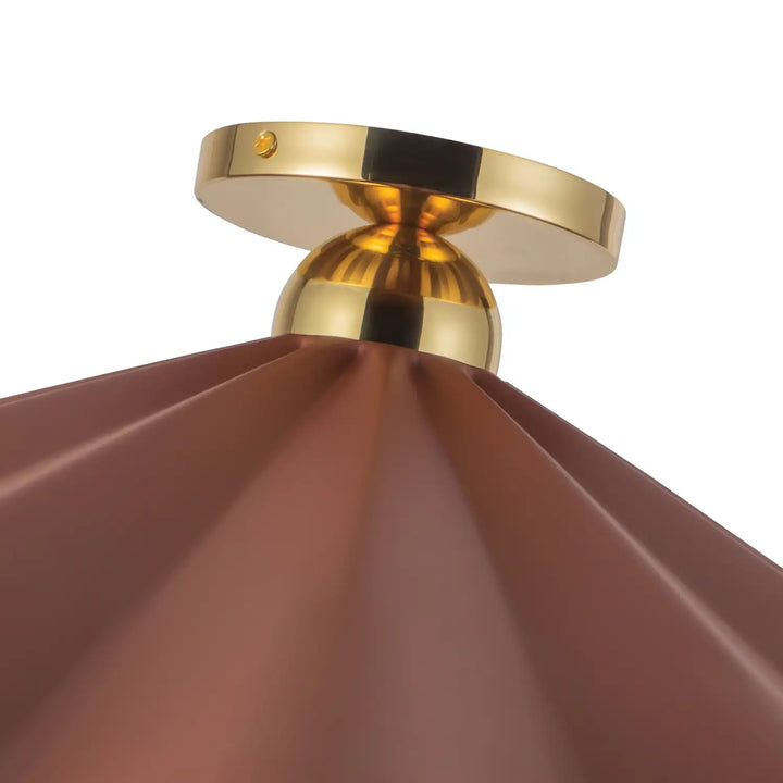 ALORA, FURROW SEMI-FLUSH MOUNTS, SEMI FLUSH MOUNT LIGHT