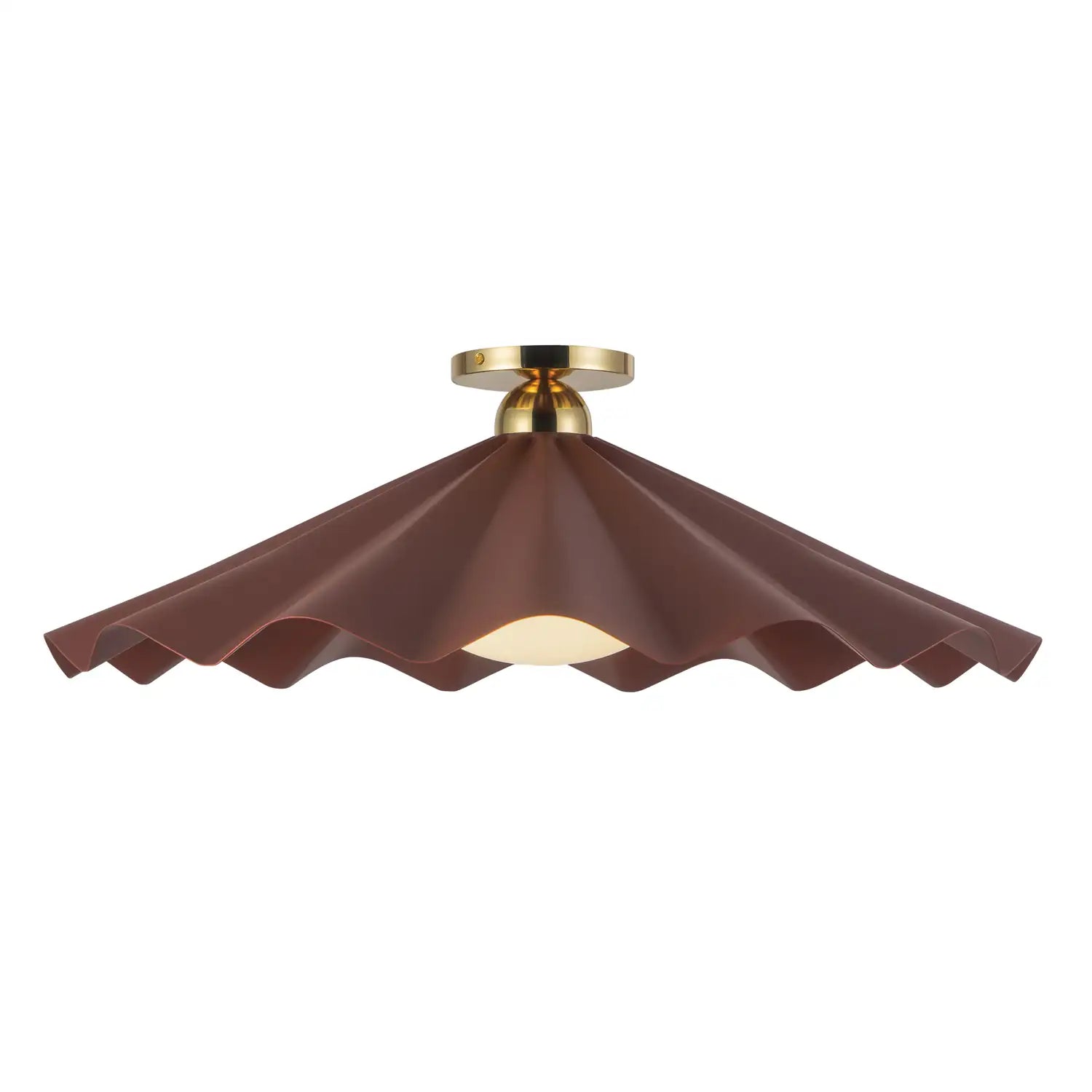 KUZCO LIGHTING INC, FURROW SEMI-FLUSH MOUNTS, SEMI FLUSH MOUNT LIGHT