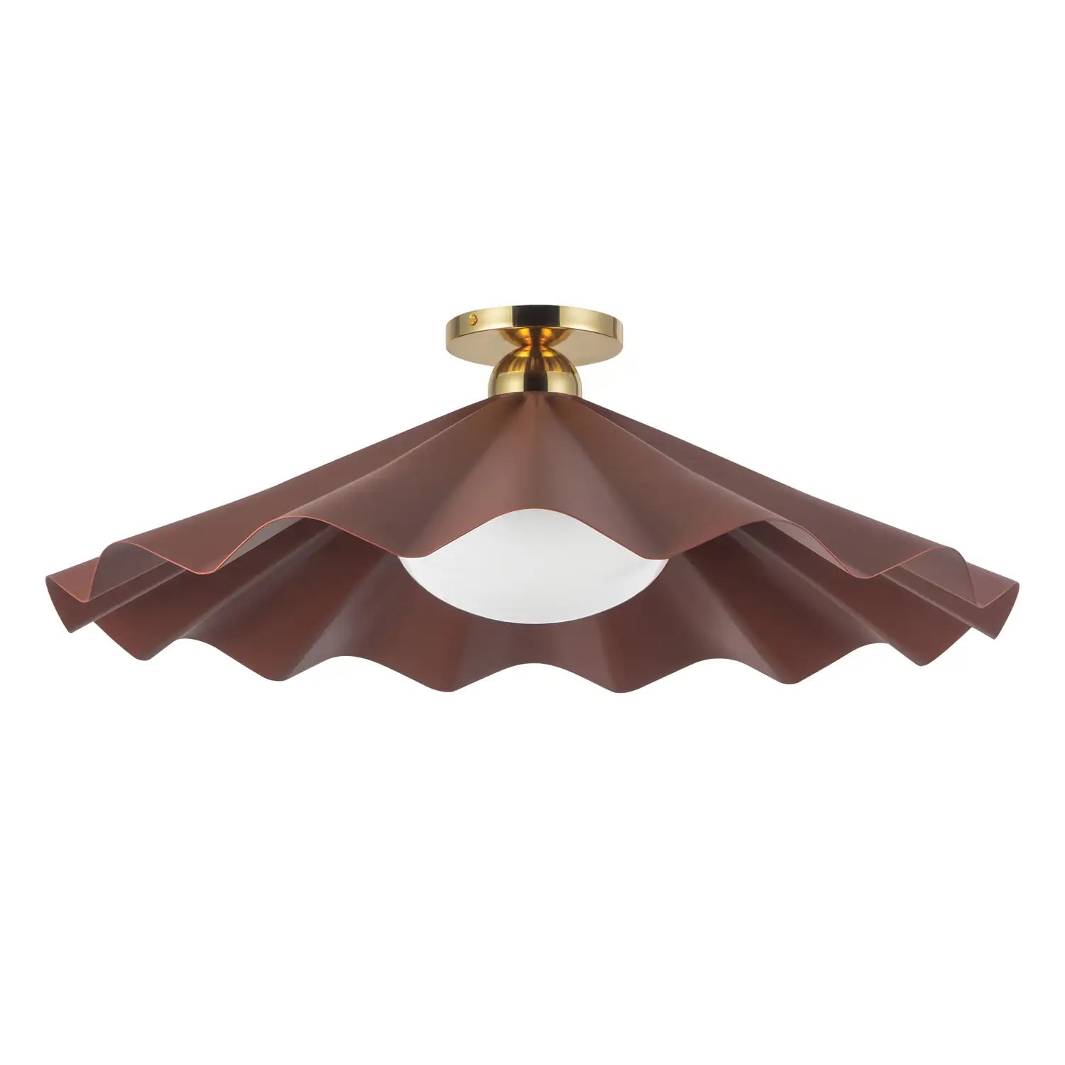 KUZCO LIGHTING INC, FURROW SEMI-FLUSH MOUNTS, SEMI FLUSH MOUNT LIGHT