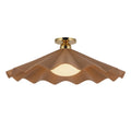 KUZCO LIGHTING INC, FURROW SEMI-FLUSH MOUNTS, SEMI FLUSH MOUNT LIGHT