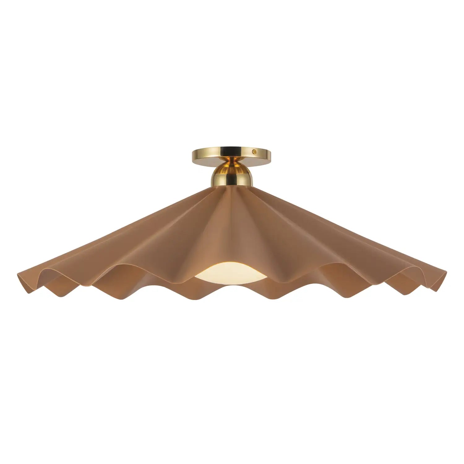 KUZCO LIGHTING INC, FURROW SEMI-FLUSH MOUNTS, SEMI FLUSH MOUNT LIGHT