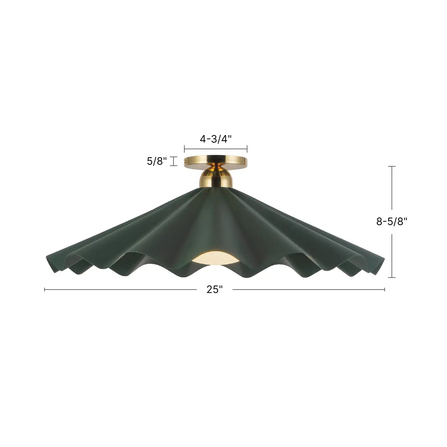 KUZCO LIGHTING INC, FURROW SEMI-FLUSH MOUNTS, SEMI FLUSH MOUNT LIGHT