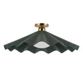 KUZCO LIGHTING INC, FURROW SEMI-FLUSH MOUNTS, SEMI FLUSH MOUNT LIGHT