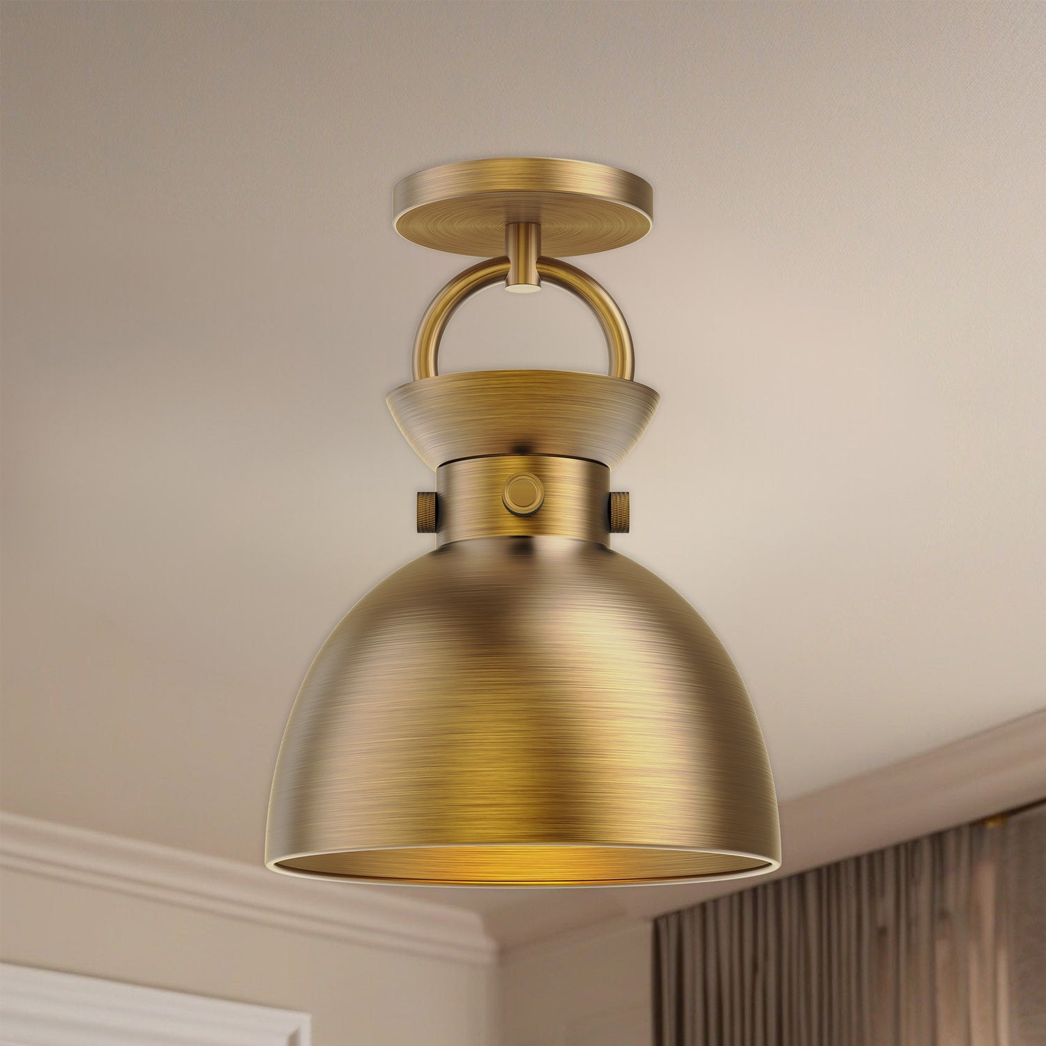 KUZCO LIGHTING INC, WALDO SEMI-FLUSH MOUNTS, SEMI FLUSH MOUNT LIGHT