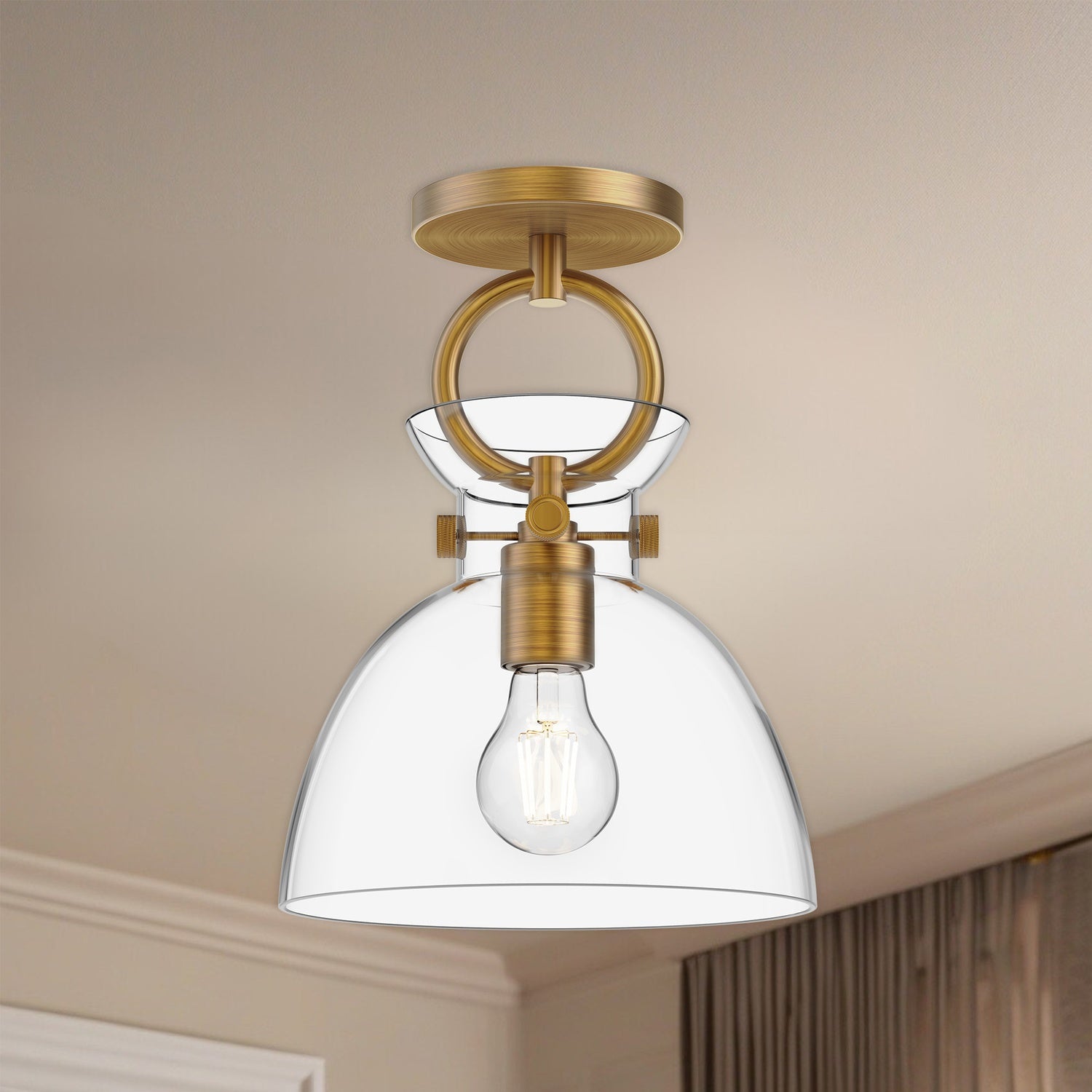 KUZCO LIGHTING INC, WALDO SEMI-FLUSH MOUNTS, SEMI FLUSH MOUNT LIGHT