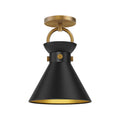 KUZCO LIGHTING INC, EMERSON SEMI-FLUSH MOUNTS, SEMI FLUSH MOUNT LIGHT