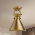 KUZCO LIGHTING INC, EMERSON SEMI-FLUSH MOUNTS, SEMI FLUSH MOUNT LIGHT