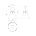 KUZCO LIGHTING INC, EMERSON SEMI-FLUSH MOUNTS, SEMI FLUSH MOUNT LIGHT