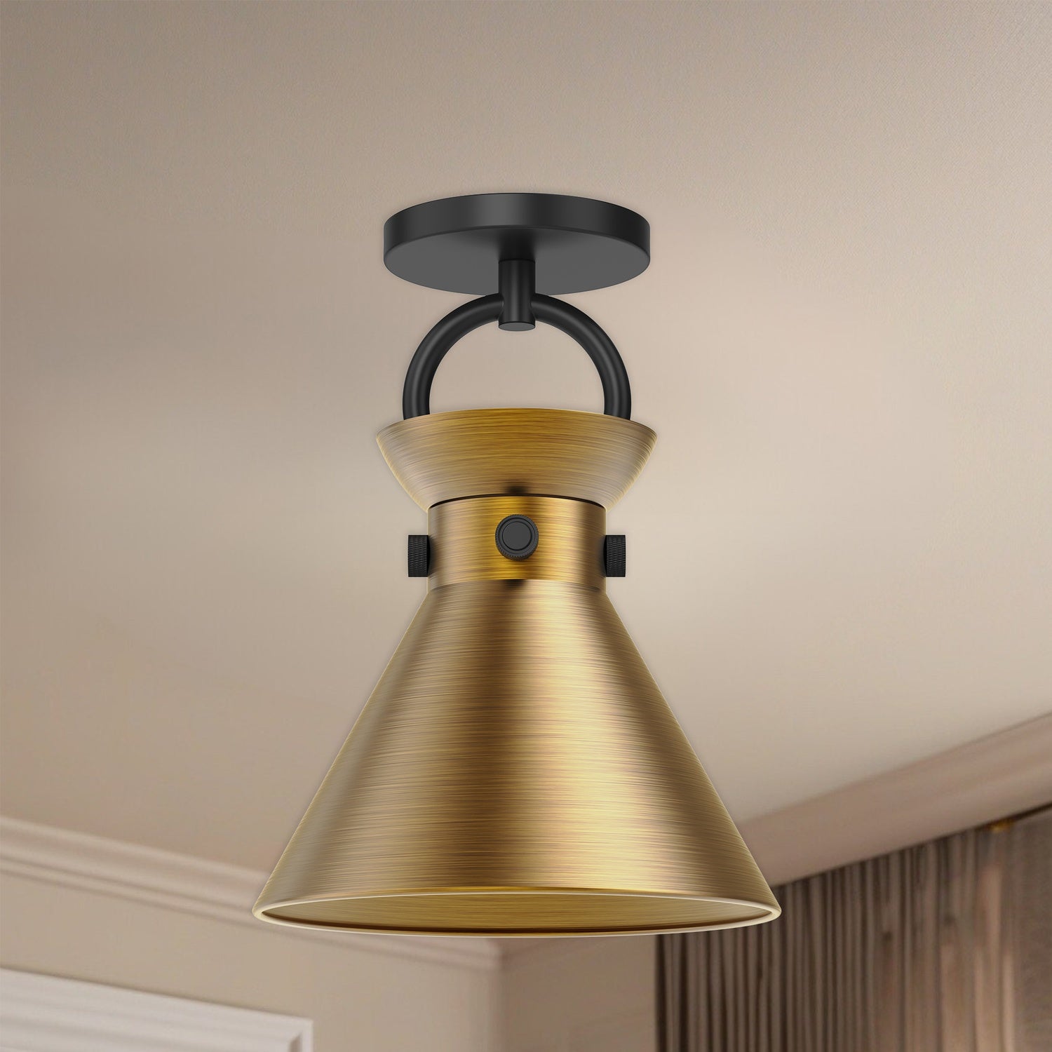 KUZCO LIGHTING INC, EMERSON SEMI-FLUSH MOUNTS, SEMI FLUSH MOUNT LIGHT