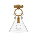 KUZCO LIGHTING INC, EMERSON SEMI-FLUSH MOUNTS, SEMI FLUSH MOUNT LIGHT