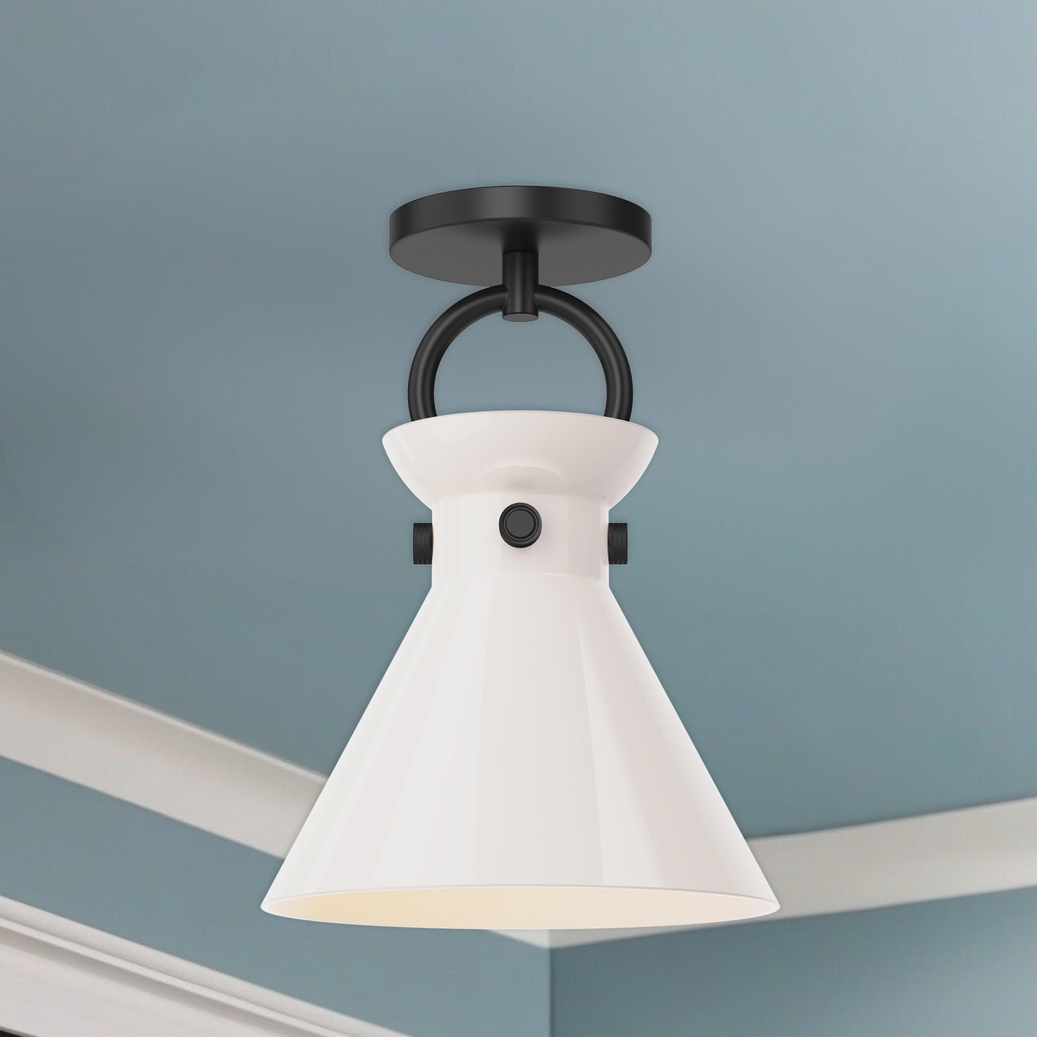 KUZCO LIGHTING INC, EMERSON SEMI-FLUSH MOUNTS, SEMI FLUSH MOUNT LIGHT