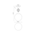 ALORA, CELIA SEMI-FLUSH MOUNTS, SEMI FLUSH MOUNT LIGHT