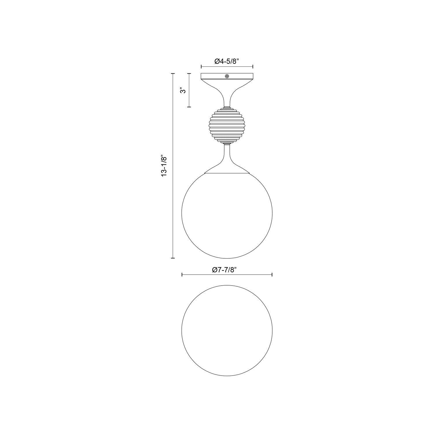ALORA, CELIA SEMI-FLUSH MOUNTS, SEMI FLUSH MOUNT LIGHT
