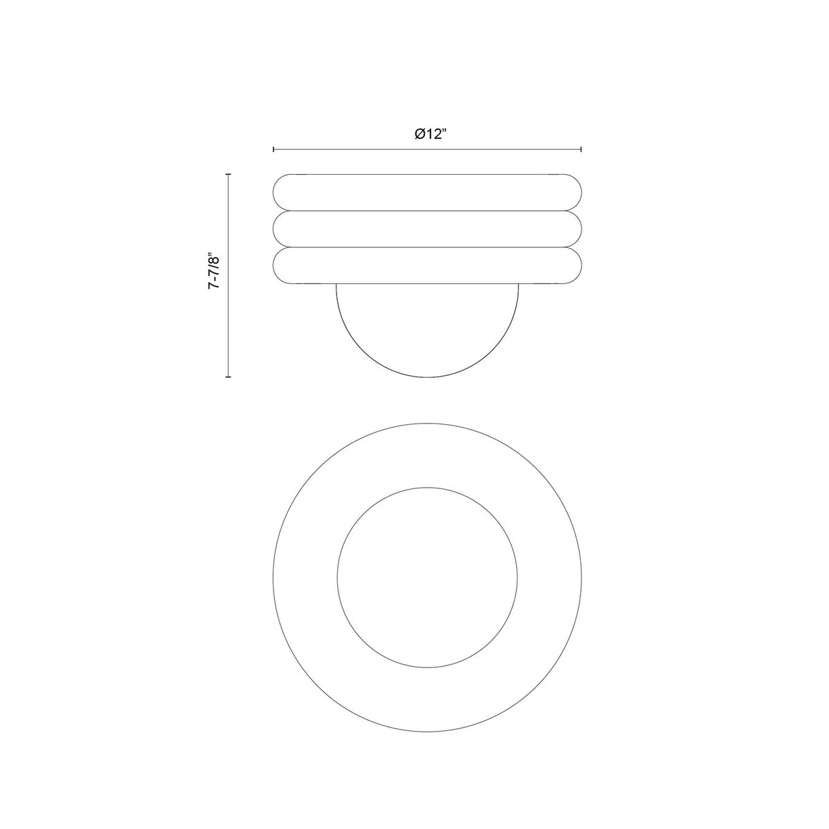 ALORA, HARVEY SEMI-FLUSH MOUNTS, SEMI FLUSH MOUNT LIGHT