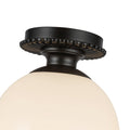 KUZCO LIGHTING INC, OTIS SEMI-FLUSH MOUNTS, SEMI FLUSH MOUNT LIGHT