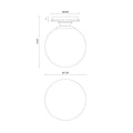 ALORA, OTIS SEMI-FLUSH MOUNTS, SEMI FLUSH MOUNT LIGHT