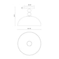 ALORA, PAISLEY SEMI-FLUSH MOUNTS, SEMI FLUSH MOUNT LIGHT