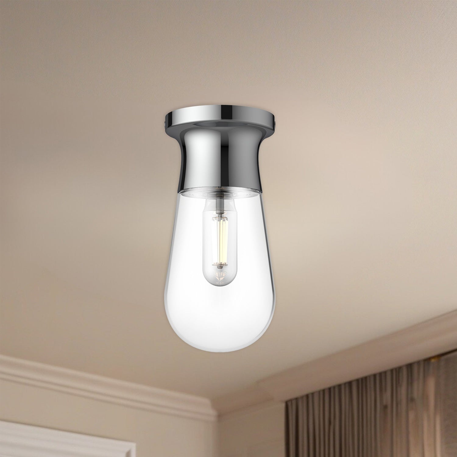 ALORA, MARCEL SEMI-FLUSH MOUNTS, SEMI FLUSH MOUNT LIGHT
