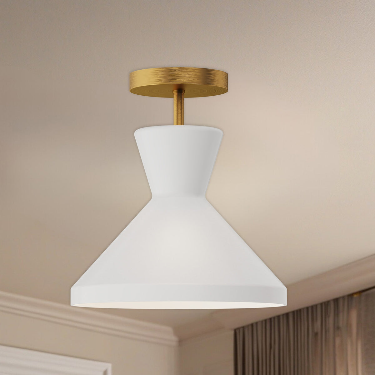 ALORA, BETTY SEMI-FLUSH MOUNTS, SEMI FLUSH MOUNT LIGHT