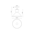 ALORA, BETTY SEMI-FLUSH MOUNTS, SEMI FLUSH MOUNT LIGHT