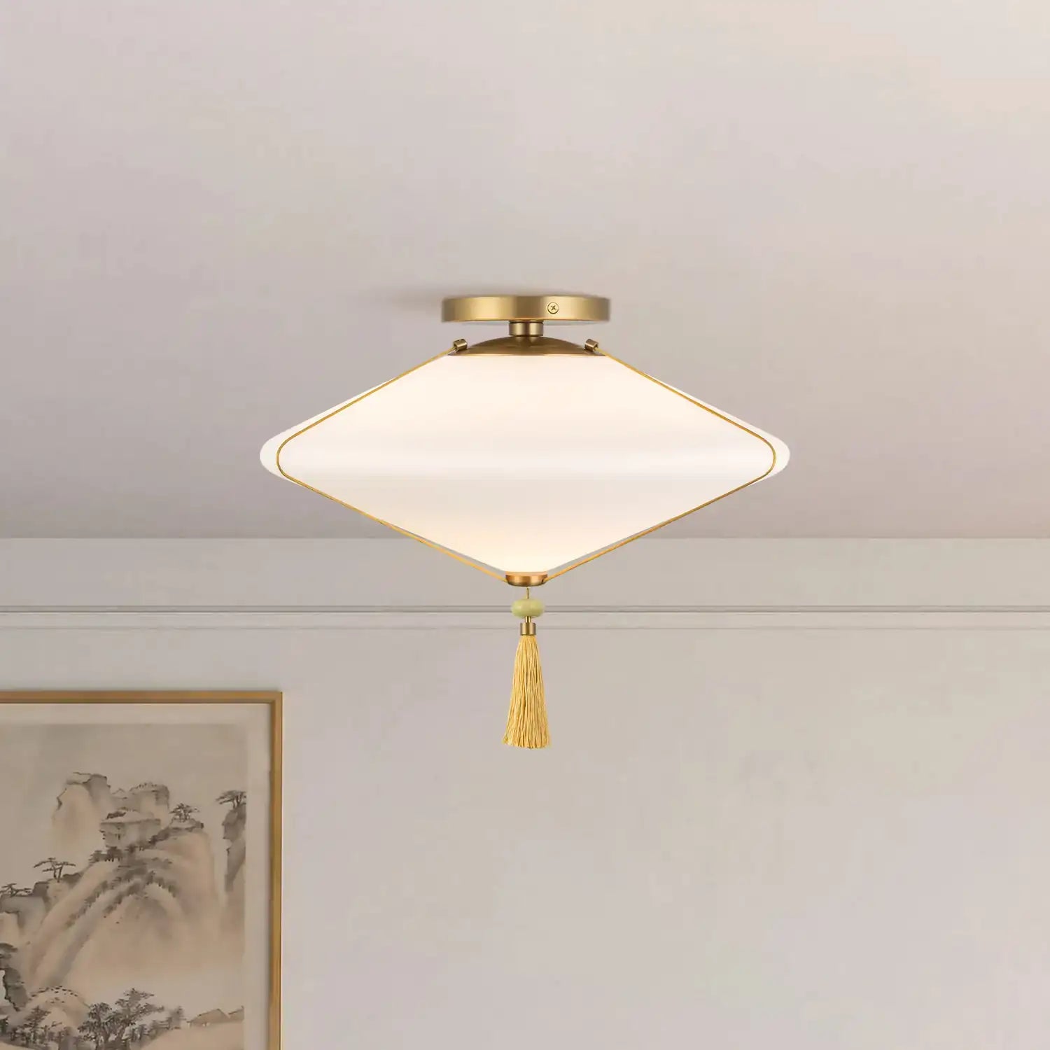 , REEVE SEMI-FLUSH MOUNTS, SEMI FLUSH MOUNT LIGHT