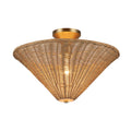 KUZCO LIGHTING INC, BRIDGETTE SEMI-FLUSH MOUNTS, SEMI FLUSH MOUNT LIGHT