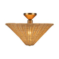 KUZCO LIGHTING INC, BRIDGETTE SEMI-FLUSH MOUNTS, SEMI FLUSH MOUNT LIGHT