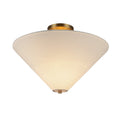 KUZCO LIGHTING INC, BRIDGETTE SEMI-FLUSH MOUNTS, SEMI FLUSH MOUNT LIGHT