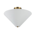 KUZCO LIGHTING INC, BRIDGETTE SEMI-FLUSH MOUNTS, SEMI FLUSH MOUNT LIGHT
