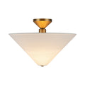 KUZCO LIGHTING INC, BRIDGETTE SEMI-FLUSH MOUNTS, SEMI FLUSH MOUNT LIGHT