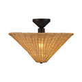 KUZCO LIGHTING INC, BRIDGETTE SEMI-FLUSH MOUNTS, SEMI FLUSH MOUNT LIGHT