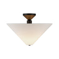 KUZCO LIGHTING INC, BRIDGETTE SEMI-FLUSH MOUNTS, SEMI FLUSH MOUNT LIGHT