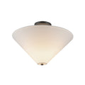 KUZCO LIGHTING INC, BRIDGETTE SEMI-FLUSH MOUNTS, SEMI FLUSH MOUNT LIGHT
