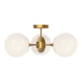 KUZCO LIGHTING INC, NOUVEAU SEMI-FLUSH MOUNTS, SEMI FLUSH MOUNT LIGHT