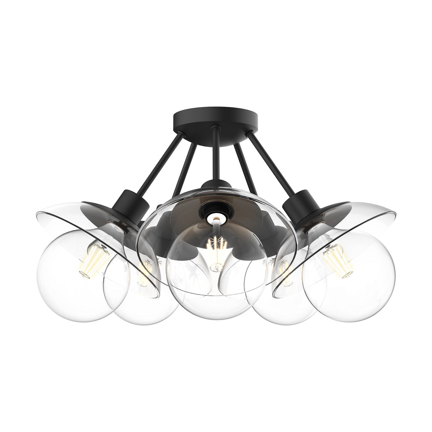 ALORA, FRANCESCA SEMI-FLUSH MOUNTS, SEMI FLUSH MOUNT LIGHT