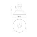 ALORA, MAUER SEMI-FLUSH MOUNTS, SEMI FLUSH MOUNT LIGHT