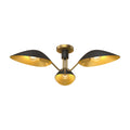 KUZCO LIGHTING INC, OSCAR SEMI-FLUSH MOUNTS, SEMI FLUSH MOUNT LIGHT