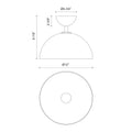 ALORA, JUDE SEMI-FLUSH MOUNTS, SEMI FLUSH MOUNT LIGHT