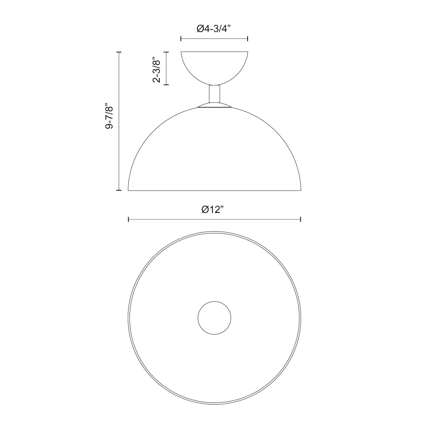ALORA, JUDE SEMI-FLUSH MOUNTS, SEMI FLUSH MOUNT LIGHT